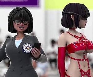 3d anime phòng gym tranh tài sex