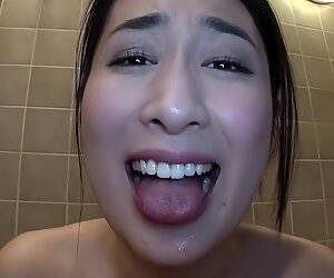 Melhor puta japonesa em anúncio incrível, sexo em grupo jav video
