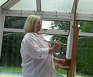 Agelove hete britse blondine kreeg rechte harde porno