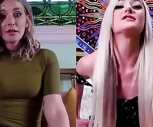 Lesbienne mère fille webcam, mère regarde fille masturber