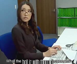 Ondertitels - baas neukte haar Japanse secretaresse ibuki