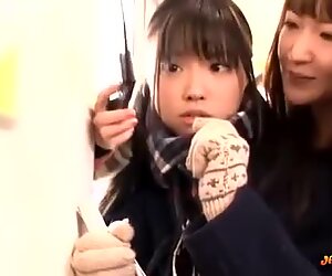 Γιαπωνέζα λεσβιακό molesters χωρίς λογοκρισία, γιαπωνέζα λεσβιακό schoolgirl κιλότα