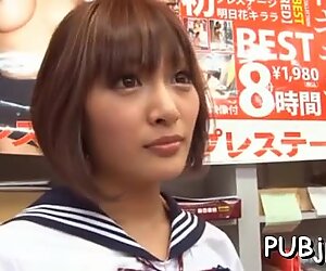 Japanese milf Kirara Asuka is sextoy her twat with a dildo
