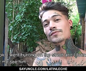 LatinLeche - Tattooed Latinos Fucking Each Other In The Park